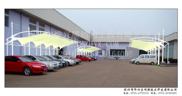 膜結(jié)構(gòu)車棚，如何抗臺(tái)風(fēng)