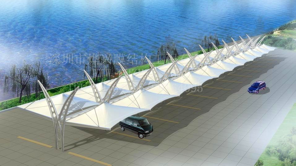 花那么多錢膜結(jié)構(gòu)車棚做啥，做篷布也很不錯？