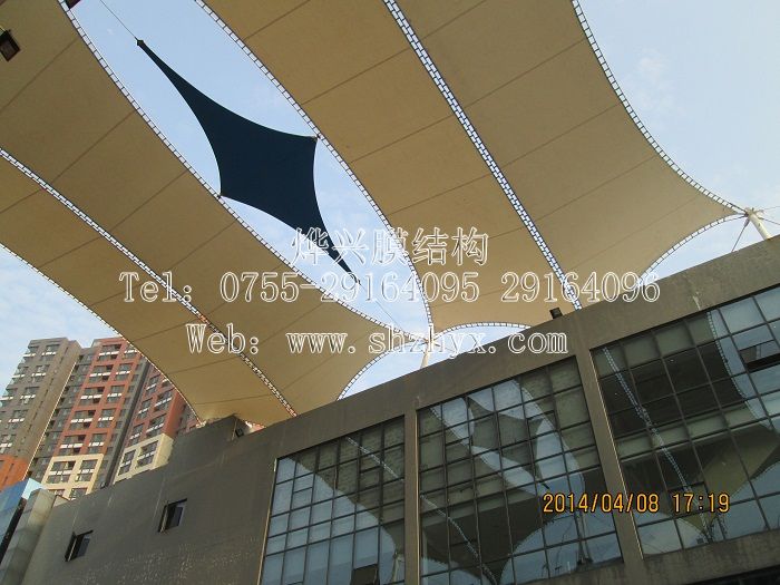 抗強風(fēng)走廊膜結(jié)構(gòu)遮雨蓬..jpg