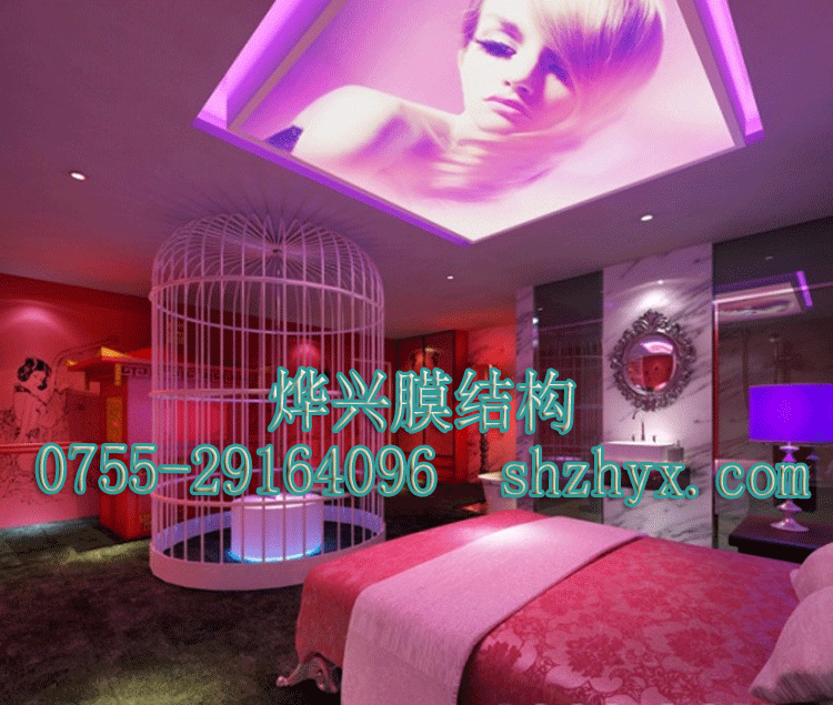 室內(nèi)軟膜天花背景墻，唯美得發(fā)光
